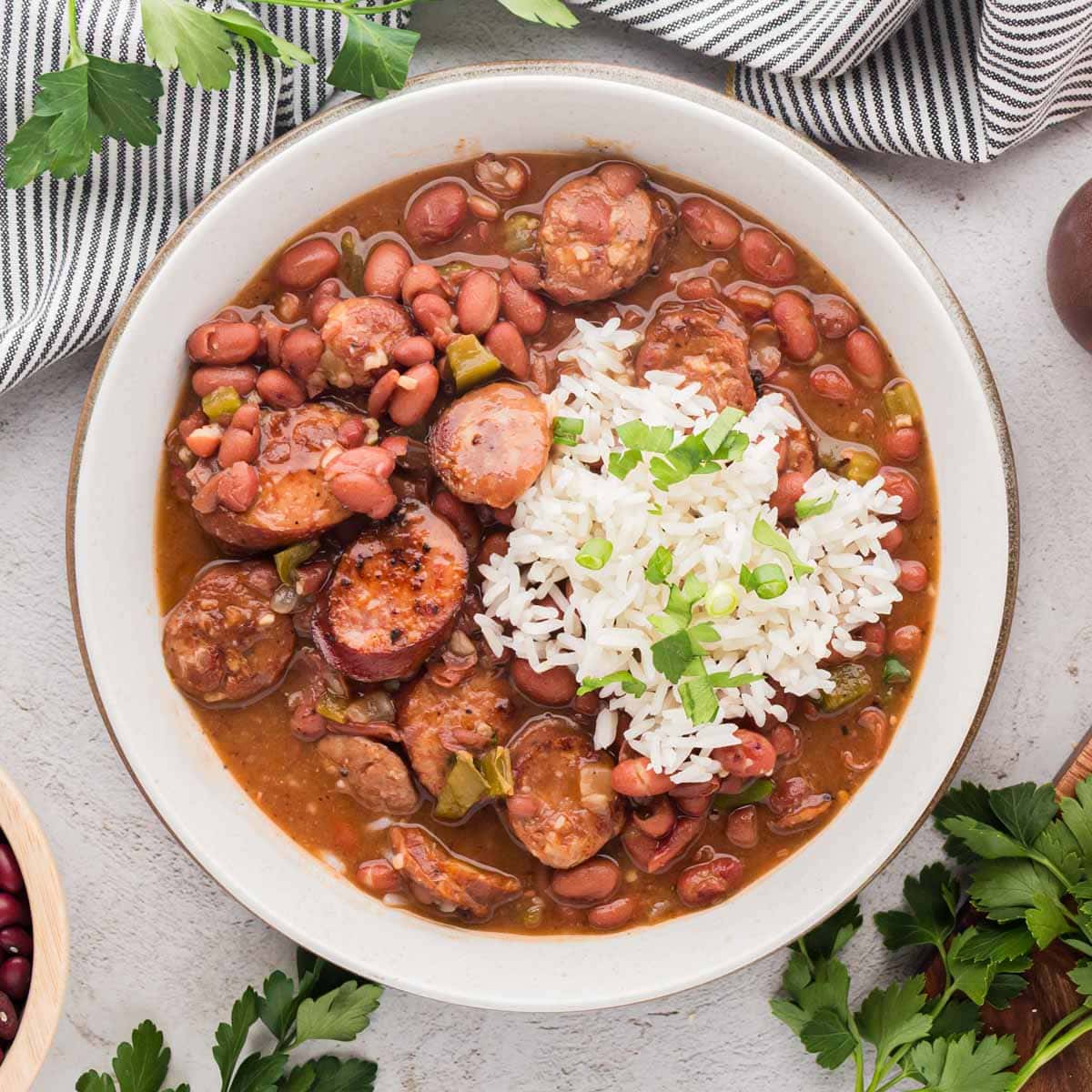 Red Beans and Rice with Sausage-image