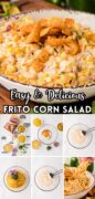 Frito Corn Salad Recipe pinterest image