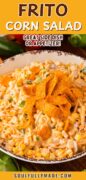 Frito Corn Salad Recipe pinterest image