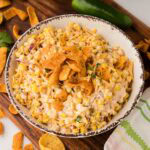 Fritos Corn Salad Dip in a bowl.