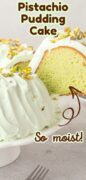 Pistachio pudding cake pinterest image
