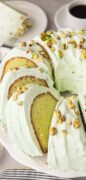 Pistachio Cake recipe pinterest image