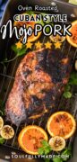 Cuban Roasted Pork Recipe pinterest image