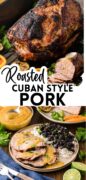 Cuban Roasted Pork Recipe pinterest image