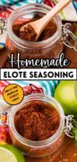 Elote Seasoning Spice Blend recipe Pinterest image