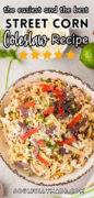 Mexican Street Corn Coleslaw Pinterest image