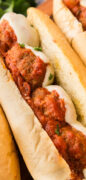 Slow Cooker Italian Meatballs Recipe Pinterest image
