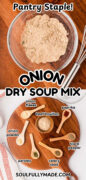 Homemade Onion Soup Mix Pinterest image
