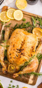 Greek Roast Chicken pinterest image