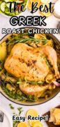 Greek Roast Chicken pinterest image