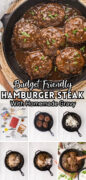 Hamburger Steak and Gravy Pinterest Image