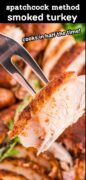 Spatchcock Smoked Turky Recipe Pinterest Image