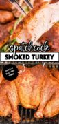 Spatchcock Smoked Turky Recipe Pinterest Image