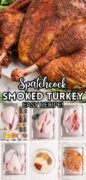 Spatchcock Smoked Turky Recipe Pinterest Image