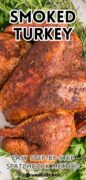 Spatchcock Smoked Turky Recipe Pinterest Image