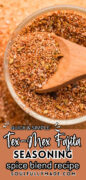 Homemade Fajita Seasoning Pinterest image