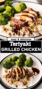 Chicken Teriyaki Recipe Pinterest Image