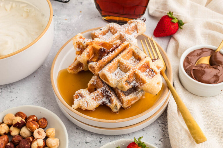 Crowaffle Croissant Waffles (Croffles)- Soulfully Made