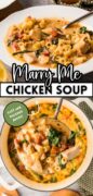 Marry Me Chicken Soup Pinterest recipe image