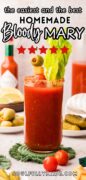 Bloody Mary Mix Recipe Pinterest Image