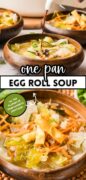 Egg Roll Soup Recipe Pinterest image