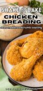 Shake and Bake Chicken Pinterest image.