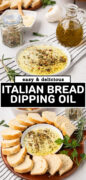 Carrabba's Italian Grill copycat Italian Herb Bread Dipping Oil recipe image for Pinterest
