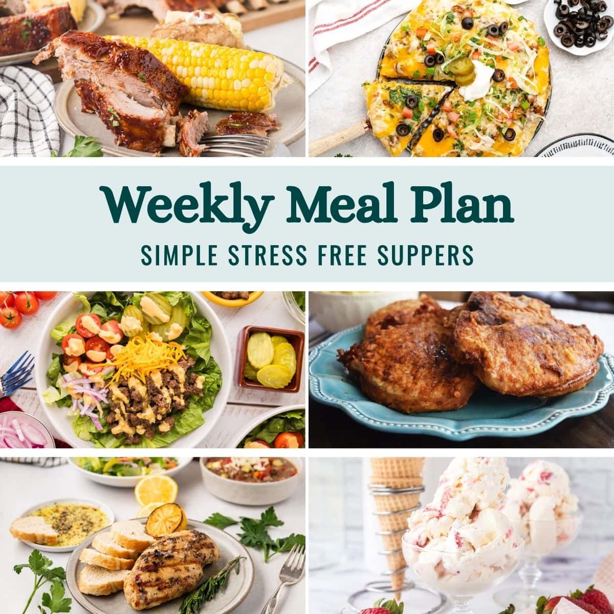 Weekly Meal Plan Menu for the Week of May 4, 2026 image graphic.