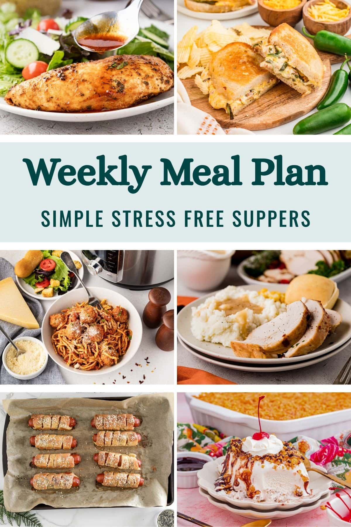 Weekly Meal Plan Menu for the Week of May 18, 2026 image graphic.