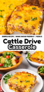 Cattle Drive Casserole recipe Pinterest image
