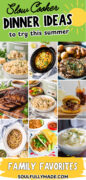 Easy Dump-and-Go Crockpot Meals recipe roundup Pinterest image