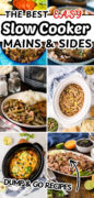 Easy Dump-and-Go Crockpot Meals recipe roundup Pinterest image