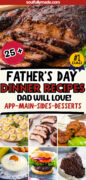 25 Father's Day Dinner Recipe Dad Will Love Pintereest image