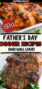 25 Father's Day Dinner Recipe Dad Will Love Pintereest image