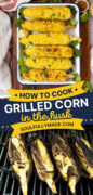 Grilled Corn On The Cob recipe Pinterest image