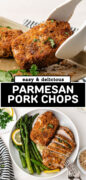 Oven Baked Garlic Parmesan Pork Chops re