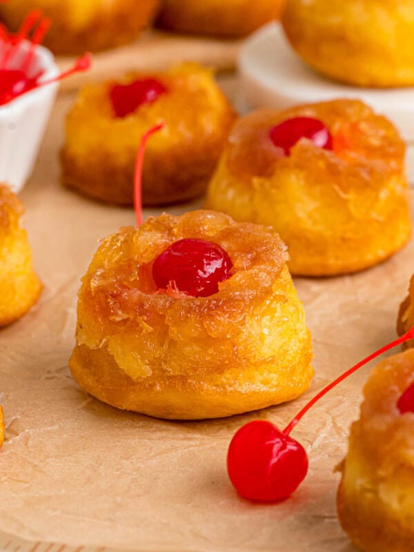 Pineapple Upside Down Cupcakes