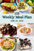 Weekly Meal Plan Menu for the Week of June 29, 2026 Pinterest image.