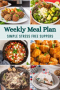 August 31, 2026 This week's weekly meal plan is full of easy, flavorful weeknight dinners the whole family will love. Grab the plan, build your shopping list, and take the stress out of dinner all week long.