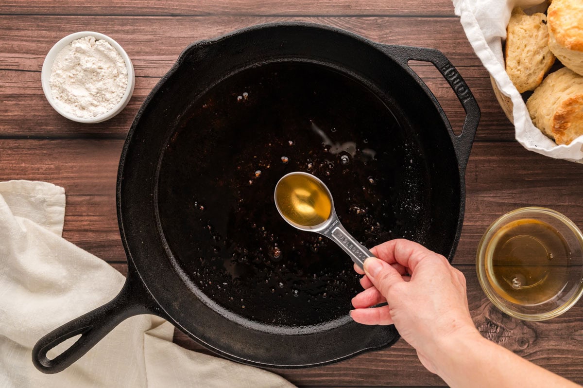 Adding bacon grease back into
