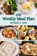 Meal Plan for the Week of October 5, 2026